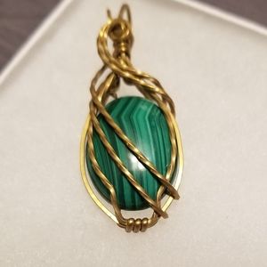 Malachite stone
